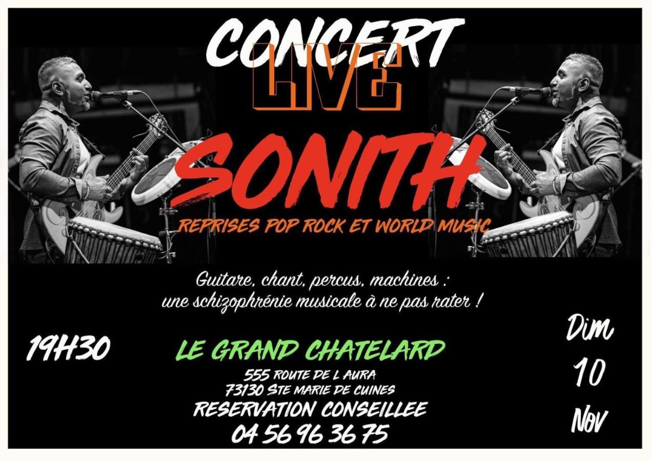 Le Grand Chatelard Hotel Bar Restaurant Sainte-Marie-de-Cuines المظهر الخارجي الصورة